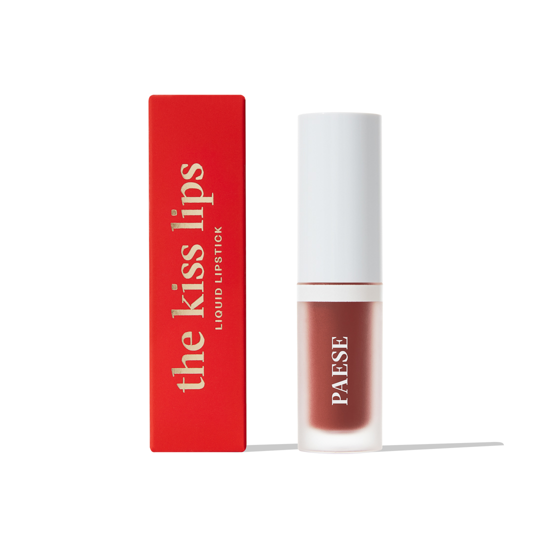 The kiss lips liquid lipstick - 04 Rusty red
